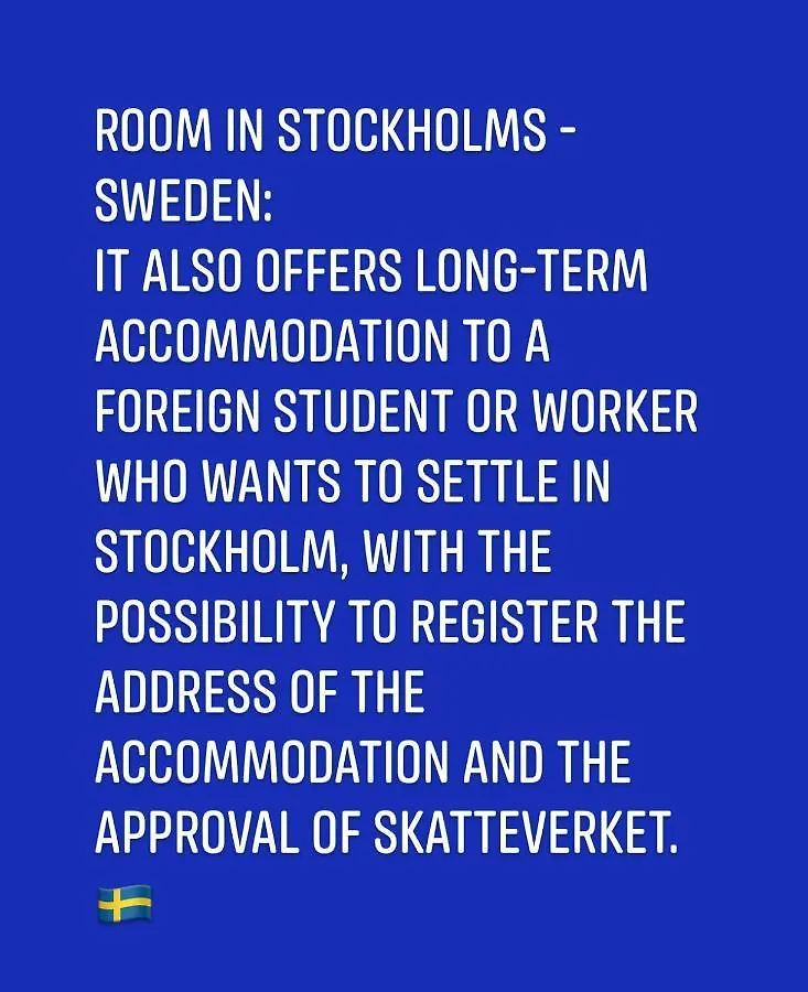 Room At Stockholm - Sweden 0*,